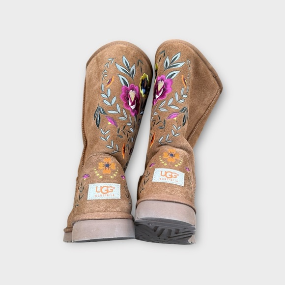 UGG Juliette embroidered boots 9 BNWOB - Picture 3 of 4